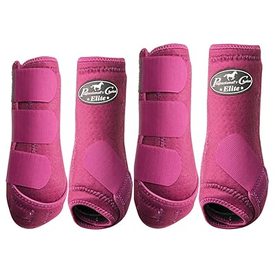 Bottes de médecine sportive pour chevaux Bottes de sport pour chevaux Guêtres pour jambes de cheval Une paire (Vert menthe, S