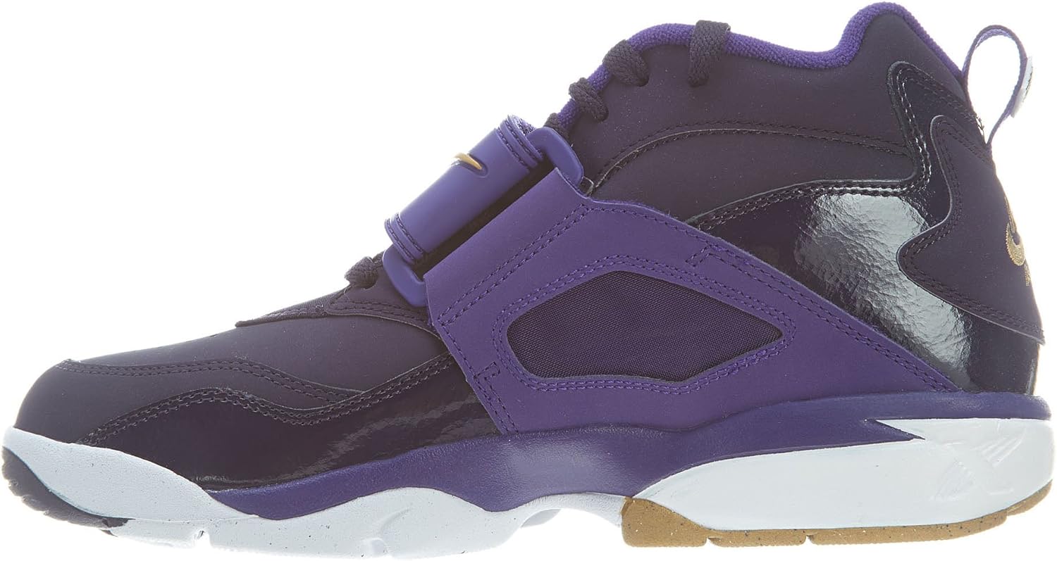 nike air diamond turf black purple gold