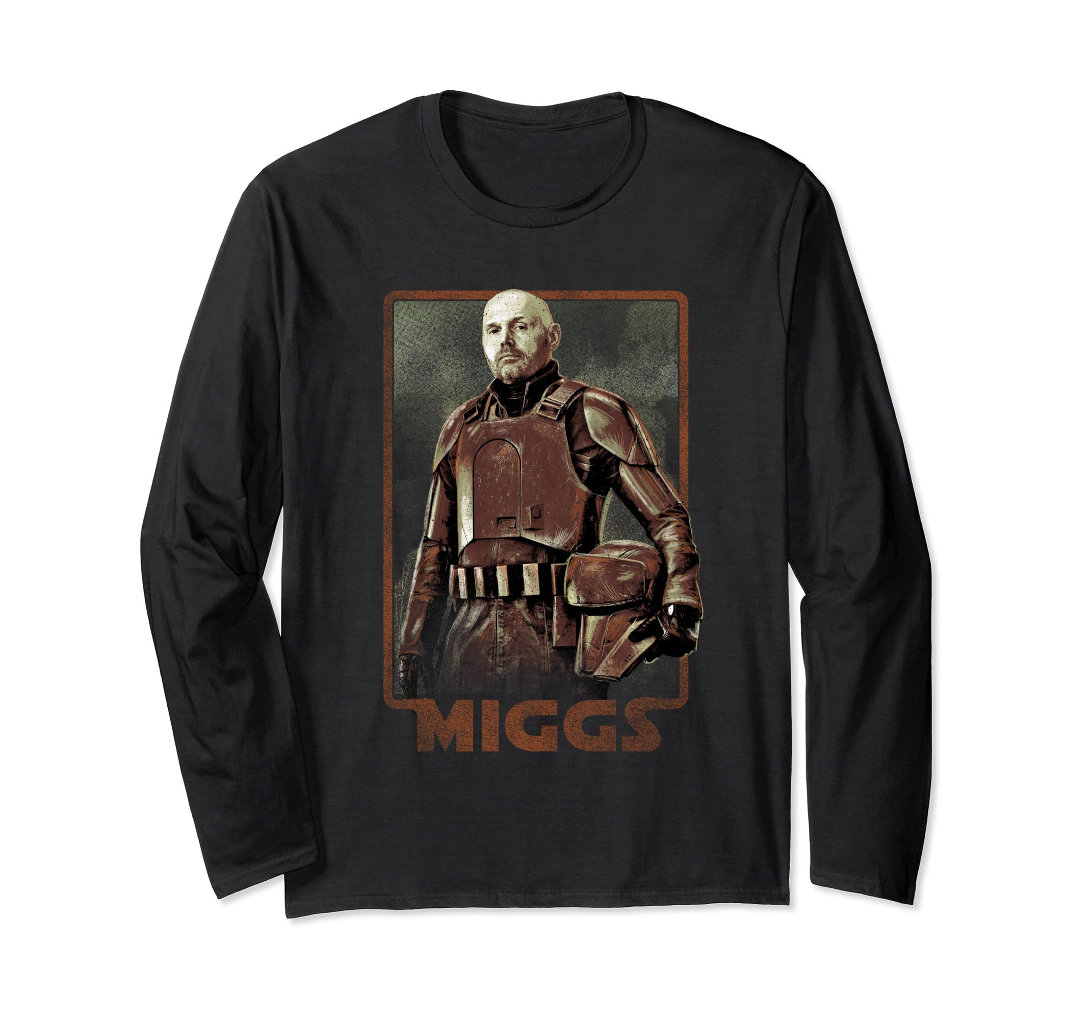 Star Wars: The Mandalorian Miggs Portrait R15 Long Sleeve T-Shirt