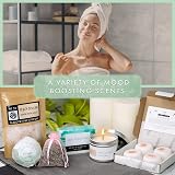 Luxe England Pamper Gift Hamper for Women - Handmade UK, Candle, Bath Bomb, view 7
