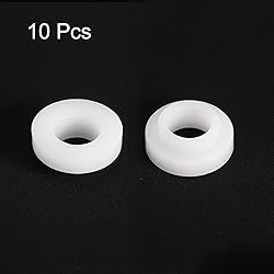 uxcell 10pcs Flanged Sleeve Bearings Plastic
