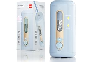 Deli Electric Pencil Sharpener, Fully Automatic Pencil Sharpener, Auto in & Out, Rechargeable Hands-Free Pencil Sharpener for