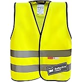 Tomamu Children's High Visibility Vest - Reflective Vest with Hook and Loop Fastening - Made with 3M Reflective Material