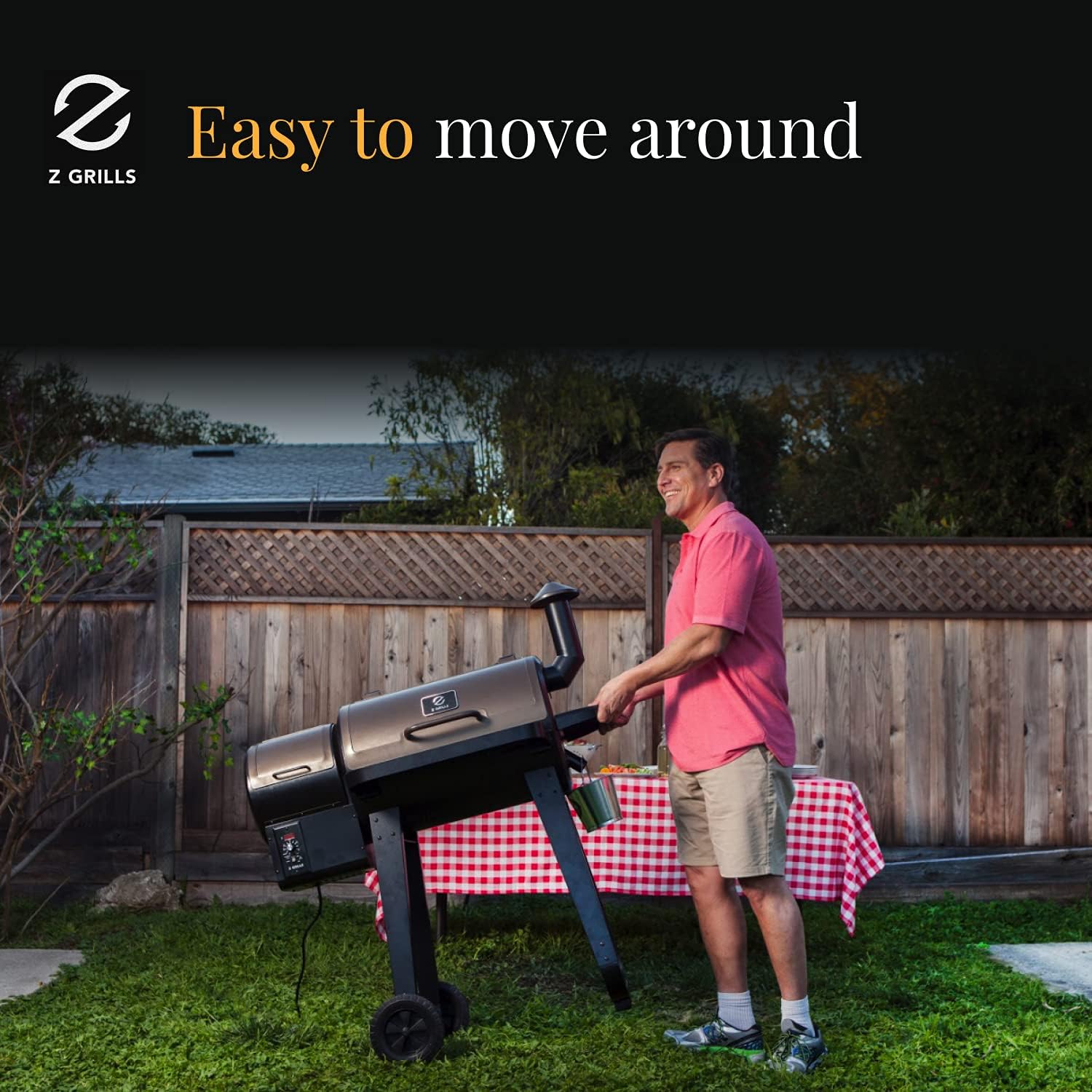 Z GRILLS ZPG-450A 2020 Upgrade Wood Pellet Grill & Smoker 6 in 1 BBQ Grill Auto Temperature Control, 450 Sq in Bronze: Garden & Outdoor