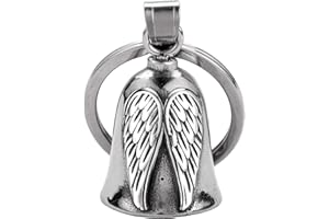 FELIMAI Motorcycle Bell - Motorcycle Bell Guardian Angel, Helps You Drive Away Mechanical Problems and Bad Luck On Your Journey