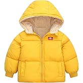 Vmterliya Baby Winter Coats, Outerwear for Toddler Kids Infants Boys Girls Light Puffer Warm Hooded Down Jacket for 2-7 Years