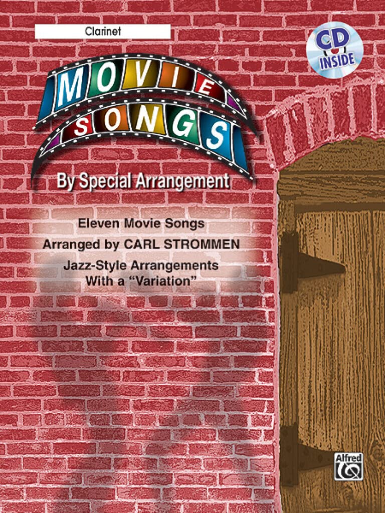 Movie Songs by Special Arrangement (Jazz-Style Arrangements with a ""Variation""): Clarinet (Book & CD)