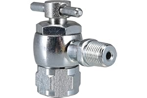 KZU High Pressure Strut Coupler, Aircraft Tool Schrader 556, No Loss Air Chuck for Shock Inflation 1/8 NPT Male Fitting, AV556 Schrader Valve Tool, Couplings to Fill Shocks