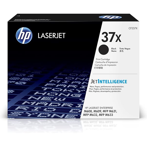 Amazon.com: HP 37Y Black Extra High-yield Toner Cartridge | Works  
