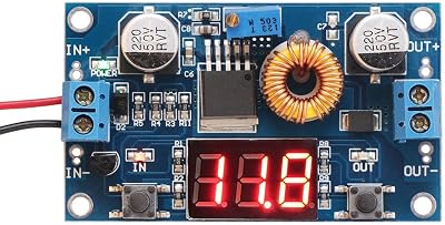 DollaTek DC Buck Converter 4-38V to 1.25-36V 5A Output Regulator Module