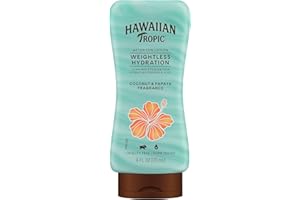 Hawaiian Tropic Weightless Hydration After Sun Lotion with Aloe, 6oz | Hawaiian Tropic Lotion, Moisturizing Lotion, After Sun Care, After Sun Moisturizer, Hydrating Lotion, 6oz