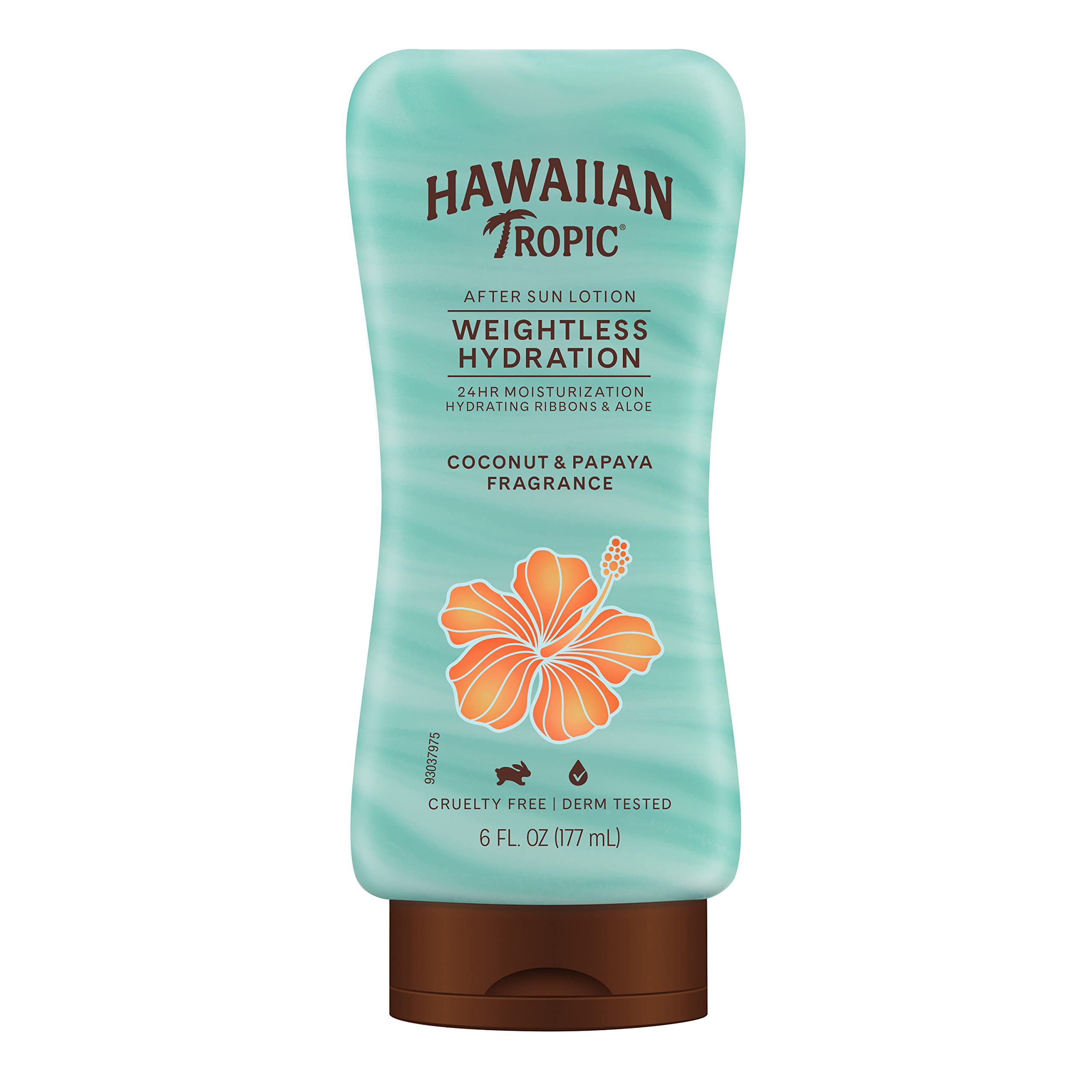 Hawaiian Tropic Silk Hydration Weightless After Sun Gel Lotion With Hydrating Aloe And Gel Ribbons, 6 Ounce