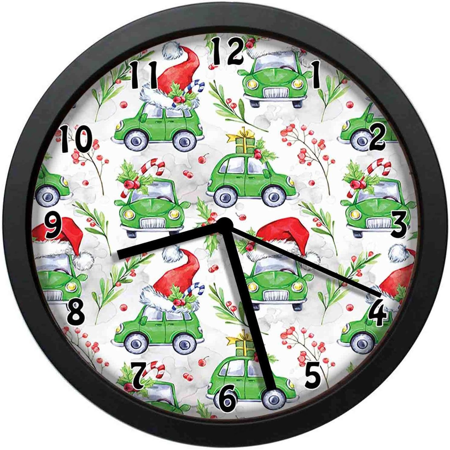 lime green santa hat