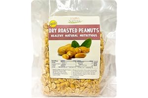 Beyond Nature Dry Roasted Peanuts – Unsalted 2 Pound (32 oz) Vacuum Sealed Non GMO, No Oil & No Salt, Low Carb, Keto Friendly & Vegan Snack