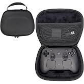 Hmgritto Steam Controller 2 (2026) Case with External Charging Cutout | Portable Storage Travel Bag for Steam Controller 2, Shockproof Protective Cover, Hard Shell and Lightweight