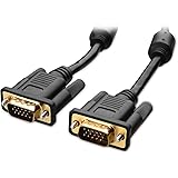 Cable Matters Gold Plated VGA Monitor Cable with Ferrites 25 Feet, Bare Copper