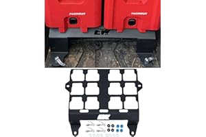 ELITEWILL Packout Mount 4 Wide Compatible with Milwaukee Fit for Polaris RZR XP1000/ Turbo/ Turbo S 2014+ UTV Offroad