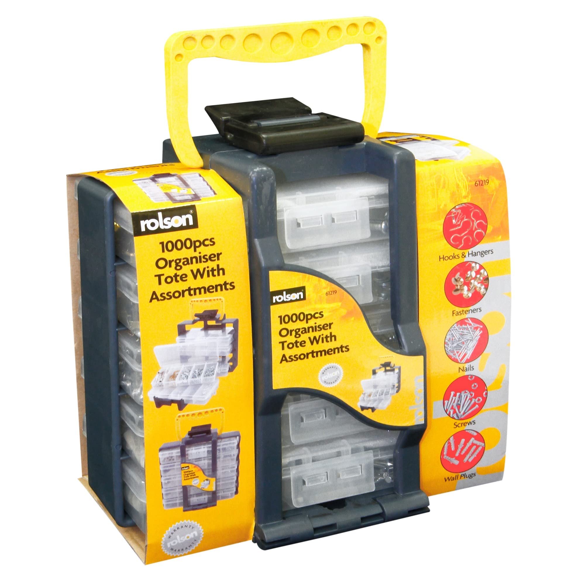 Rolson 61219 1000 pc Assortment Tote