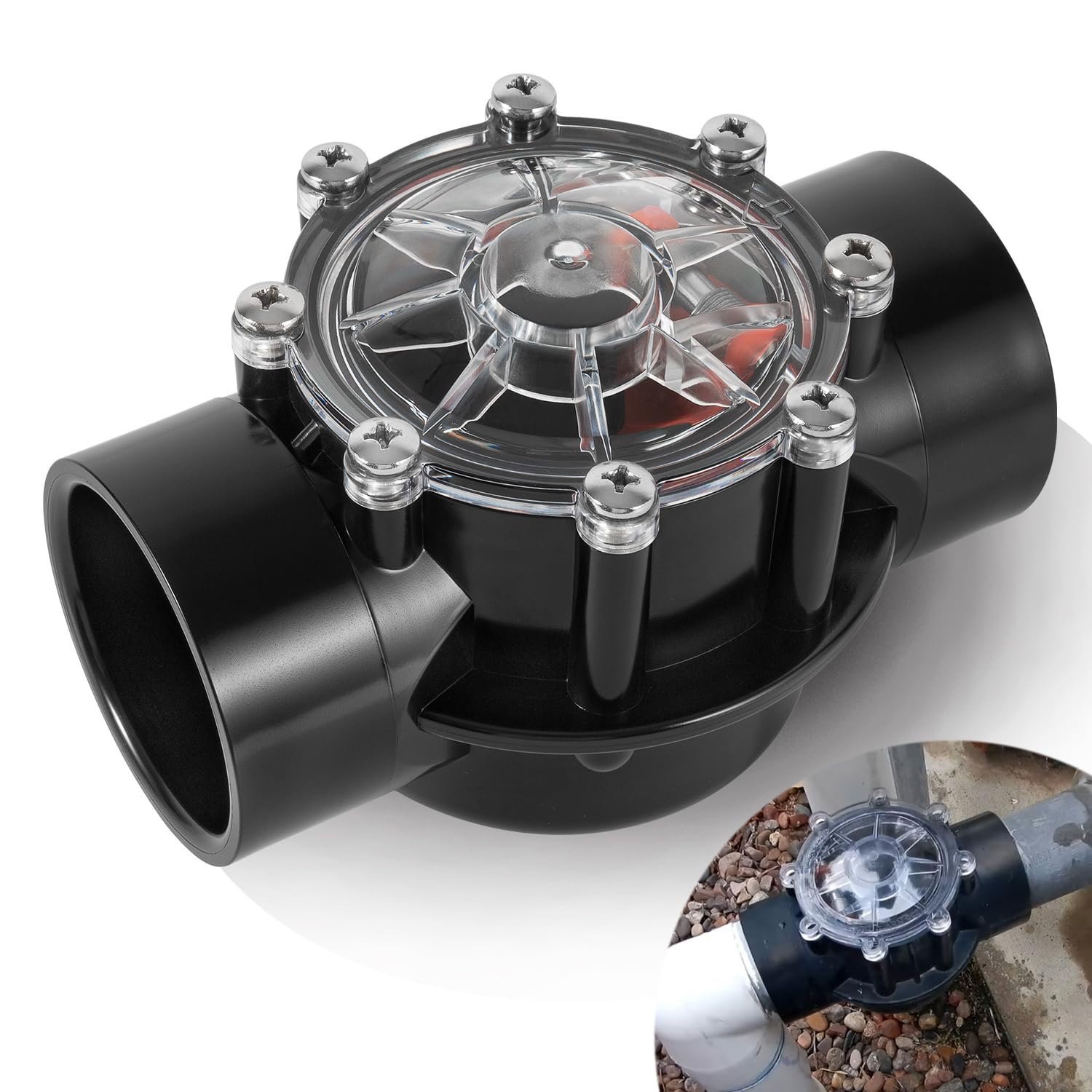 Photo 1 of Replaces for Jandy 7305 Check valve, 2” to 2-1/2”, Prevents Water Backflow for Pool & Spa Systems