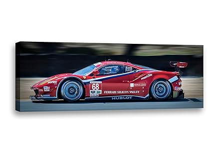 Amazoncom Dennis Schrader Photography Ferrari 488 Gtlm