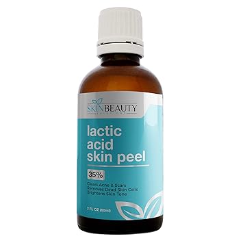 Amazon Com Lactic Acid 35 Skin Chemical Peel Alpha Hydroxy Aha For Acne Skin Brightening Wrinkles Dry Skin Age Spots Uneven Skin Tone Melasma More From Skin Beauty Solutions 2oz 60ml