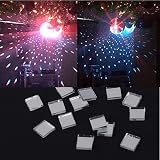 Meboem 5760pcs Self Adhesive Glass Mirror Tiles 5mm Square Silver view 8
