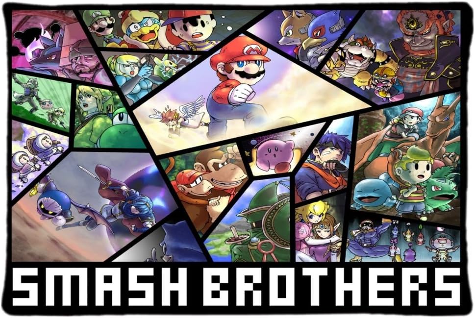 Super Smash Bros Image Personalized Diy Custom Unique Pillow Case 20X30 inches Rectangle Pillowcase