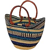AFRICAN MARKET BASKET Shopping Tote, 1 EA