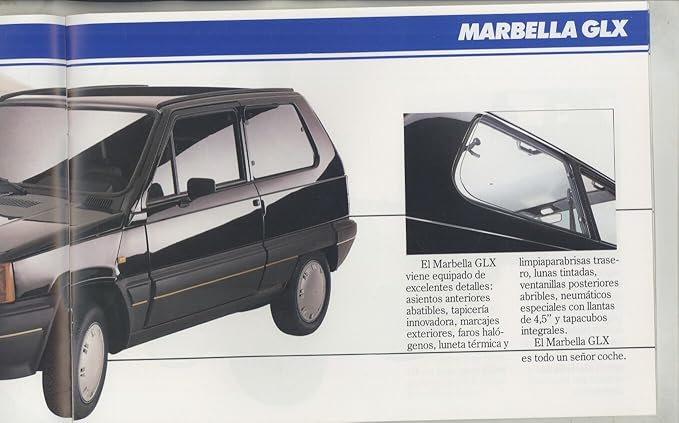 Amazon.com: 1988 Seat Marbella Brochure Spanish ...