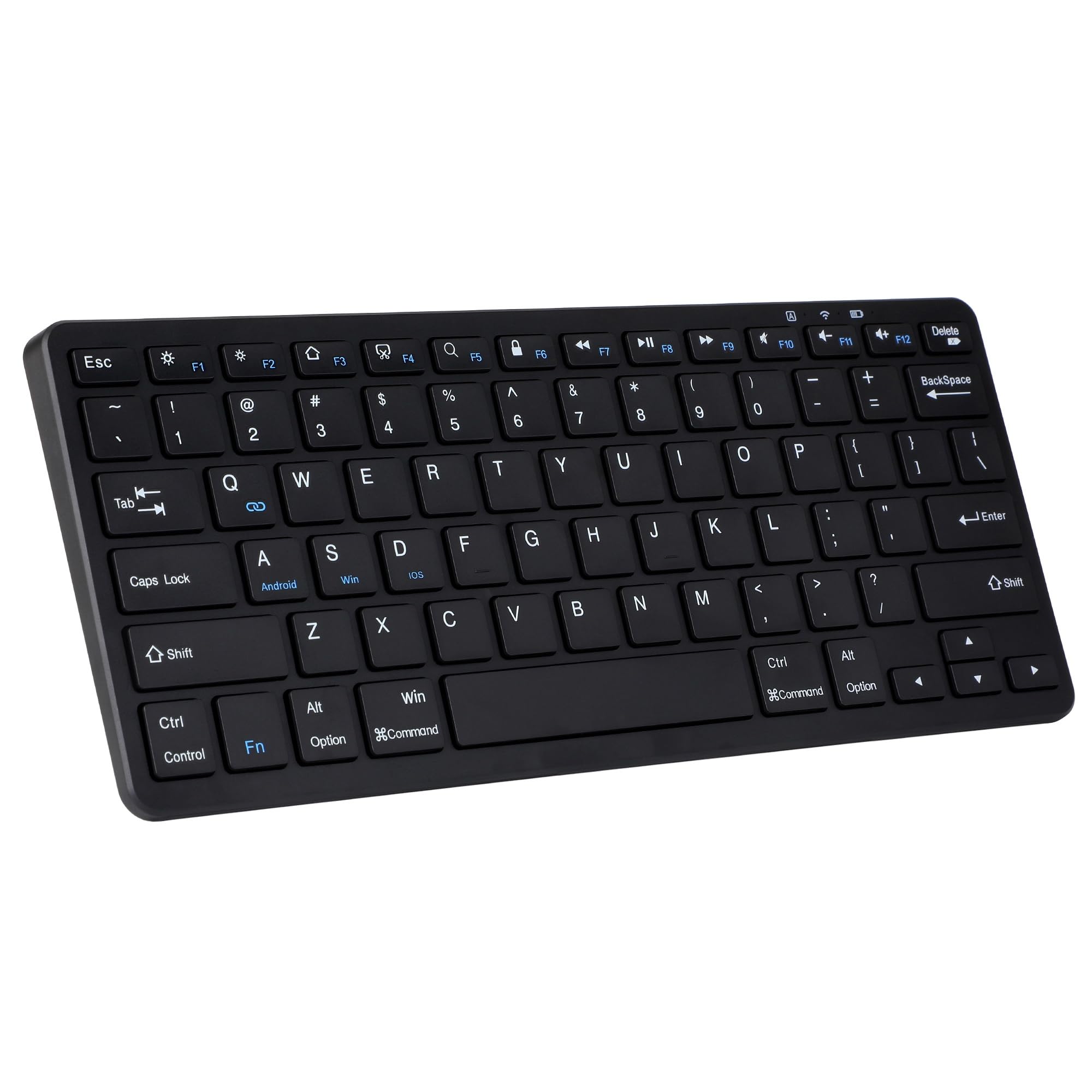 Photo 1 of Backlit Bluetooth Keyboard for iPad A16 11th 10th 9th Generation, iPad Air M3 M2 5th 4th Gen, iPad Pro M4 13 11 12.9 inch, iPad Mini A17 7th 6th Gen, 7-Colors Rechargeable Wireless Keyboard (Black)