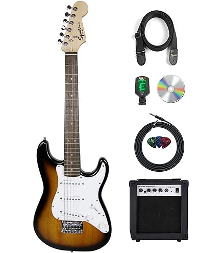 Amazon.com: Fender Squier 3/4-Size Kids Mini Jazzmaster Electric