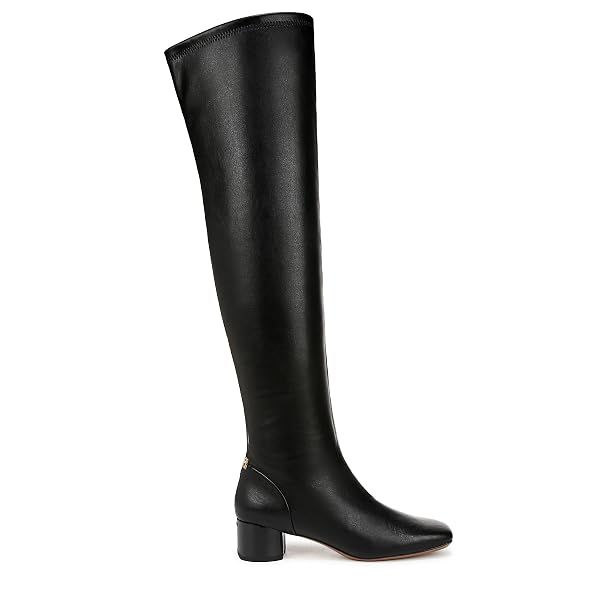 FRANCO SARTO WOMENS NOVARA SQUARE TOE OVER THE KNEE BOOT BLACK 5 M