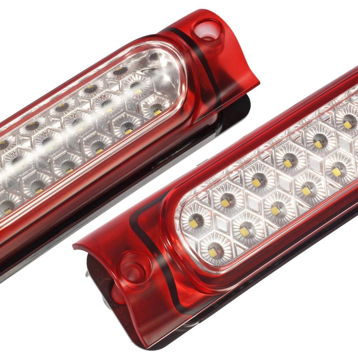 Partsam High Mount Led 3rd Brake Light Bar Replacement for Ford 9704