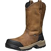 KEEN Utility mens Evanston Composite Toe Waterproof Leather Durable Construction Pull on