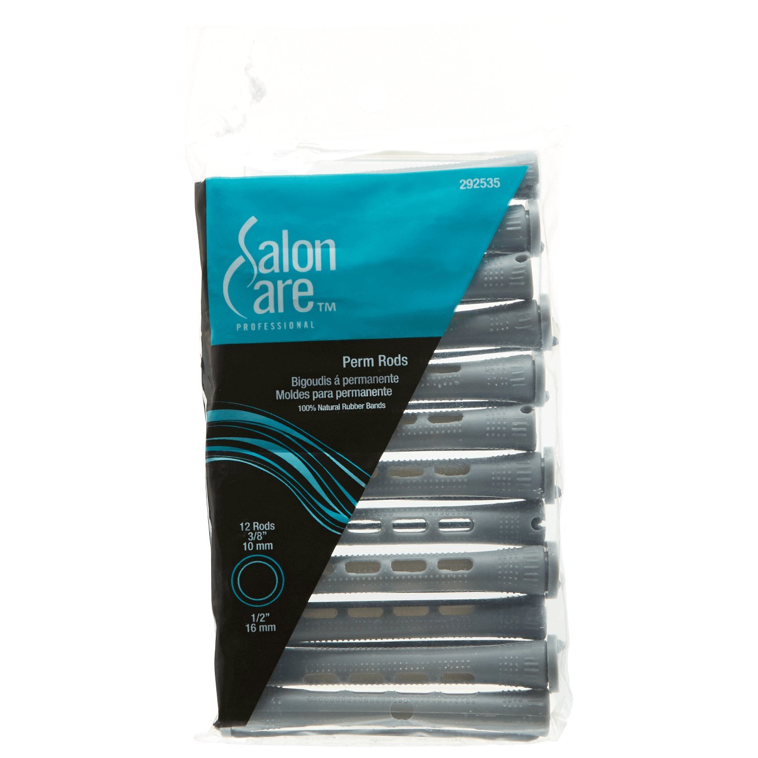 Amazon Com Grey Long Curved Perm Rods Beauty