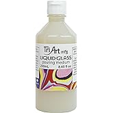 Tri-Art Liquid Acrylic Glass Pouring Medium 250mL, 8.45 Fl Oz (Pack of 1)