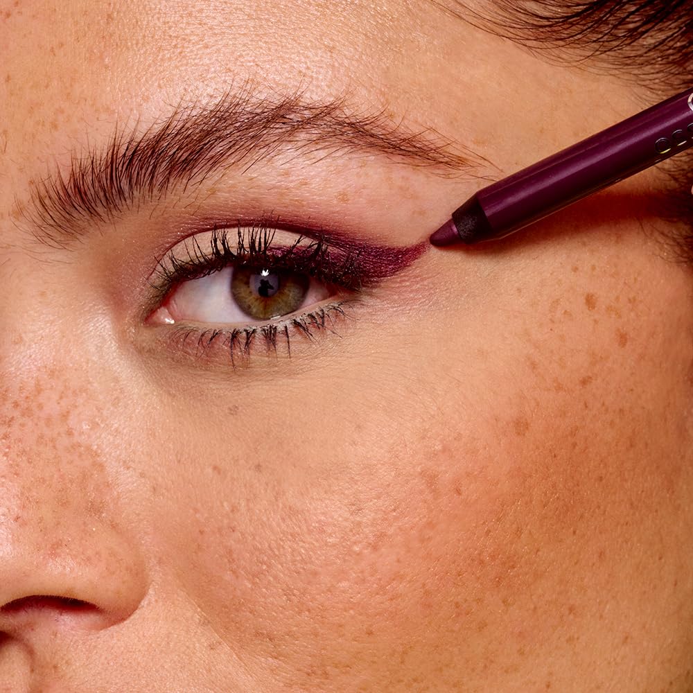 essence | Stay & Play Gel Eyeliner | Super Soft Gel-like Texture | Waterproof & Longlasting | Vegan & Cruelty Free (05 Verry Berry)