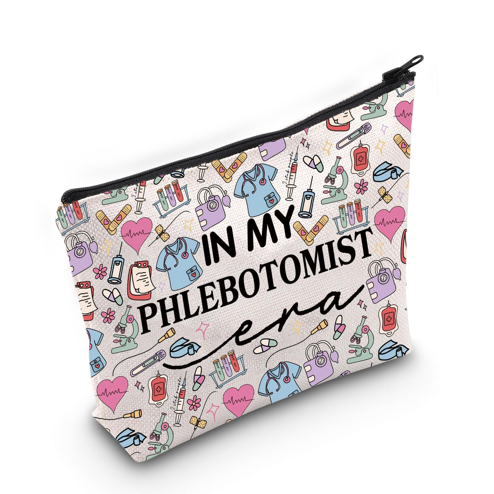 Phlebotomist Gift Phlebotomy Tech Gift Phlebotomy Nurse Gift in My Phlebotomist Era Makeup Bag for Phlebotomist (Phlebotomist Bag)