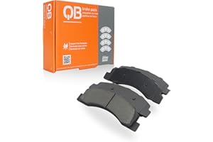 QB by QUALITY-BUILT Ceramic Front Brake Pads 1000-1094C Compatible with 2005-2024 Nissan (Frontier, LEAF, NV200, Pathfinder, Xterra); 2009-2012 Suzuki Equator; 2015-2018 Chevrolet City Express
