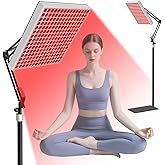 Red Light Therapy for Body Face, Infrared Light Therapy with Stand, Red Lights Therapy Lamp Panel, LED 660nm 850nm Near Infrared Red Light with Adjustable Stand,Best Gift for Christmas