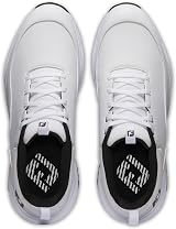 FootJoy Tour Rival Golf Shoe Men White/White/Black 13 UK view 7