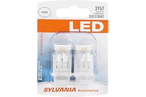 SYLVANIA 3157 White LED Bulb, (Contains 2 Bulbs)