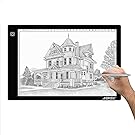 AGPtek 17-Inch A4 Size Portable LED Artcraft Tracing Light Pad Light Box Brightness Control with USB Adapter For Artists, Drawing, Sketching, Animation, X-ray Viewing, Sewing, Tattoo, Quilting