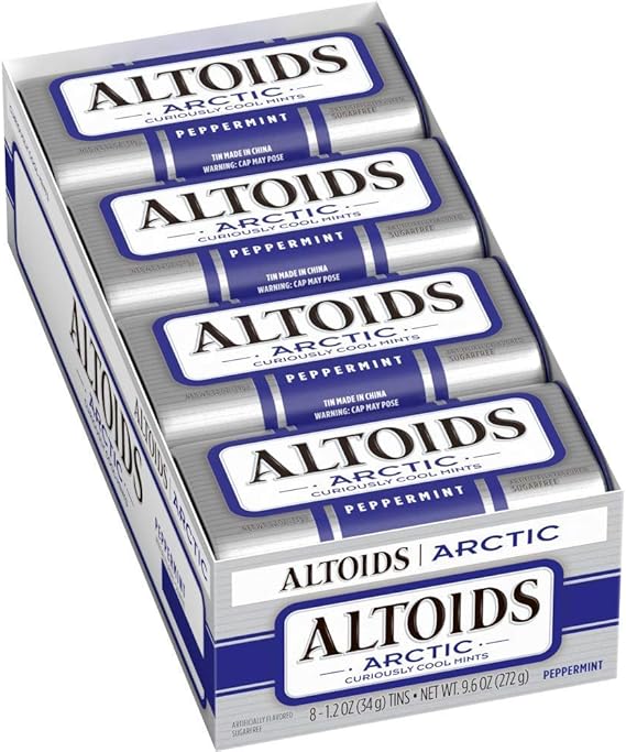 Altoids Arctic Peppermint Breath Mints, 1.2Ounce Tin (32