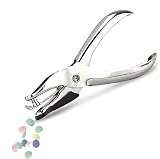 Rapesco PF25A001 Single Hole Paper Punch 10 Sheet Capacity Silver view 2