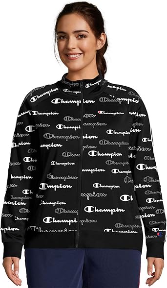 champion track jacket womens