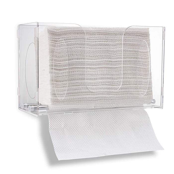 Buy Evron Paper Towel Dispenser Countertop Adhesive Tape & Wall Mount