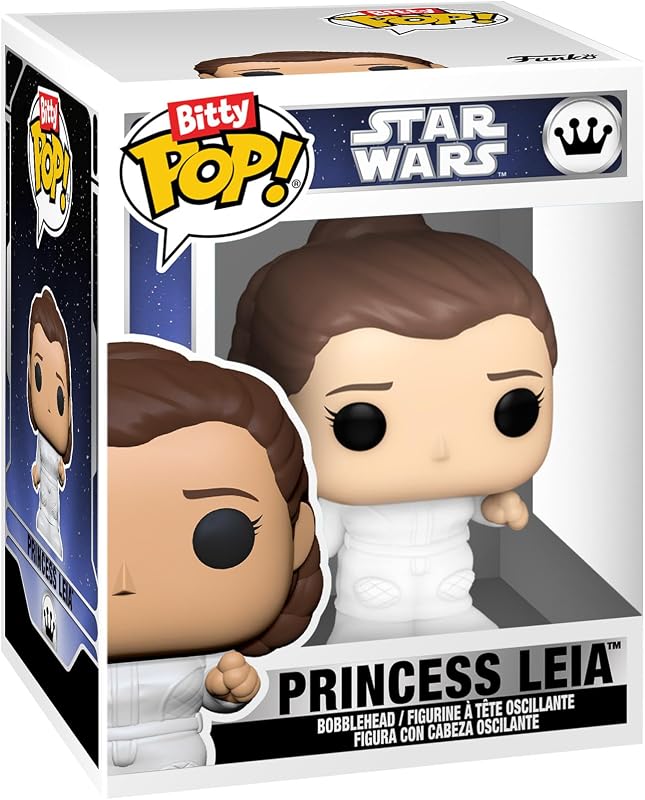 Bitty POP! Box Bundle: Star Wars - Bitty Box and 10 Mini Figures - Luke Skywalker, Darth Vader, Han Solo and more