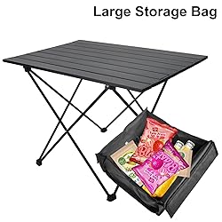 Audoyon Portable Camping Table Folding Ultralight