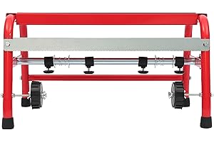 ALMULOO 18" Masking Paper Machine Mobile Step Masking Machine Portable Step Stool Holds Masking Paper Up to 18"